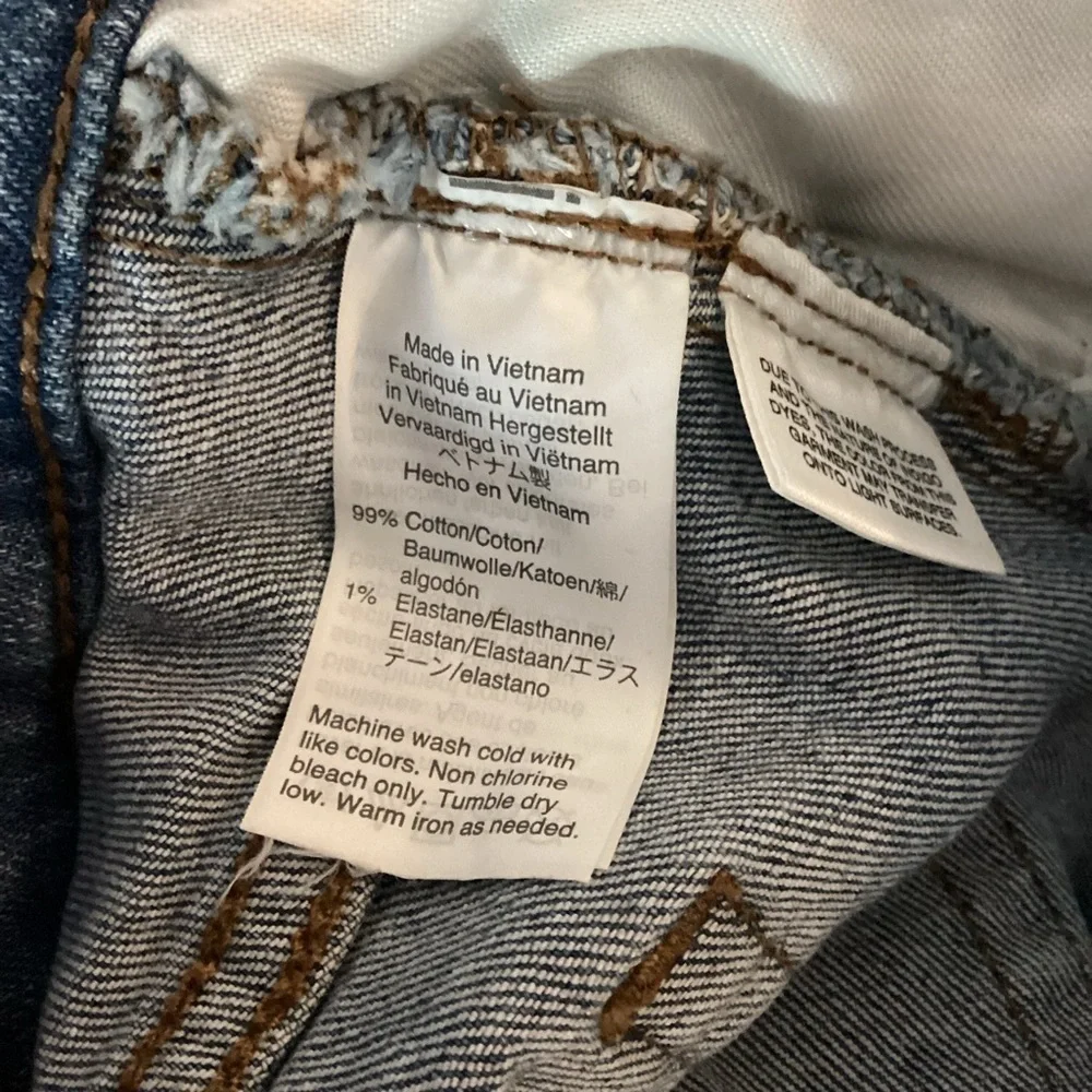 J. Crew Mercantile Raw Hem Jean Skirt